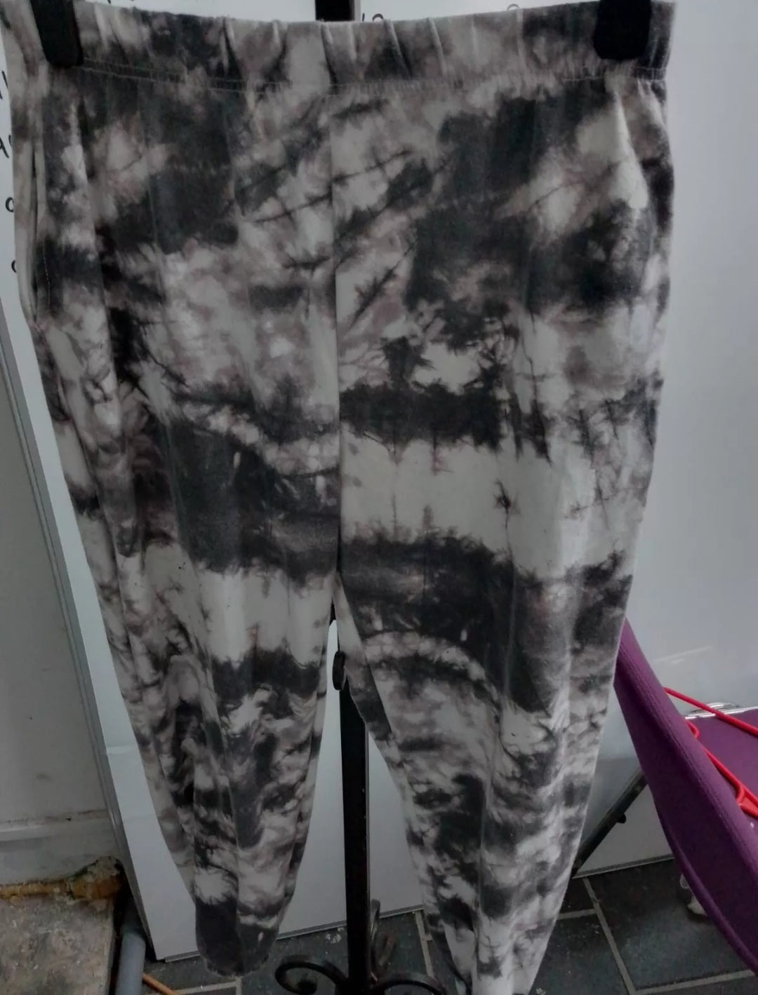 BOOHOO TIE DYE PANT SIZE UK 12