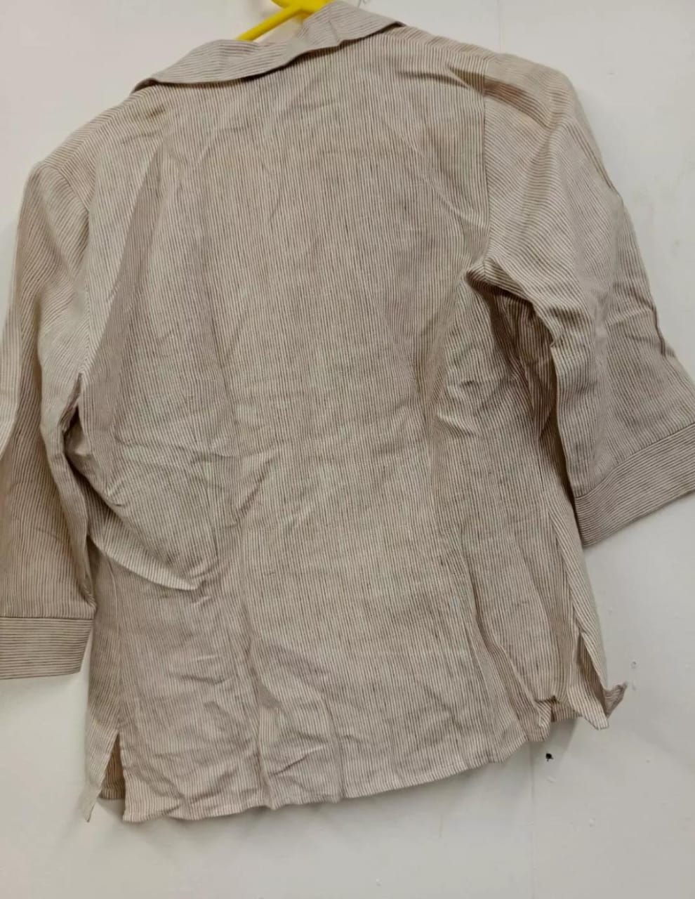 ALEX & CO BEIGE COMFY SHIRT SIZE UK 8