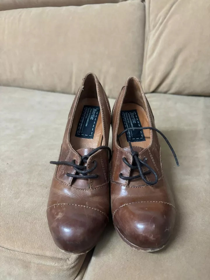 Bertie Brown Heel Size 37